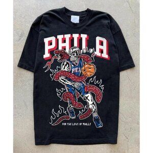 Warren Lotas Philly 76ers T-Shirt NBA Basketball Graphic Fan Gift Unisex Shirt79